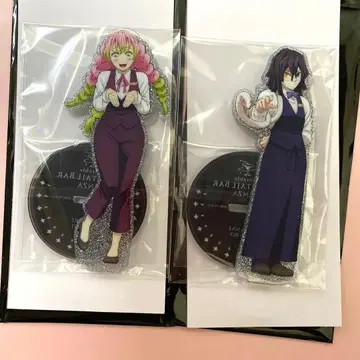 귀멸의 칼날 모크테일 바 양면 아크릴 스탠드 미츠리 이구로