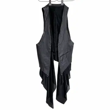 BUFFALO BOBS leather vest 변형 드레이프 도킹