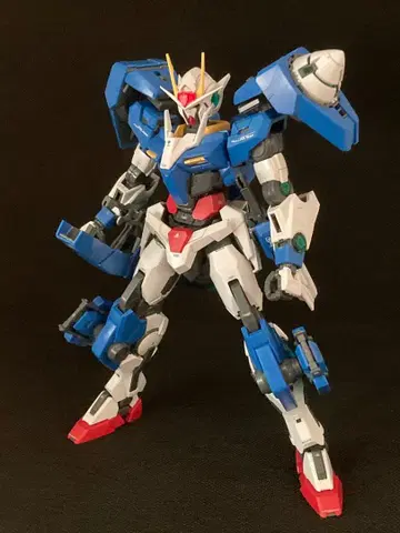 MG 더블오 건담 세븐 소드 미도색