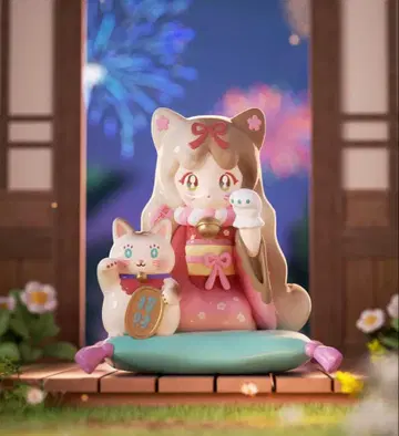 새상품 AAMY 위시라이트 포스트하우스 wish mew 마네키네코