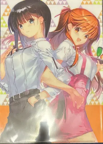 WHITE ALBUM2 클리어 파일 콜라보 카페 한정판 카즈사 유키나