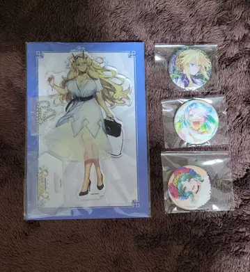 FGO Fes.2022 바 게스트 아르토리아 아크릴 스탠드 캔뱃지