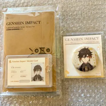 원신 줍는 빛의 상자 아카이브 세트 증명사진 폴로라이드 카드 캔뱃지 종려