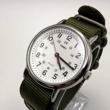 [ 작동/새상품 배터리 ] 타이맥스 TIMEX 남성용 손목시계 쿼츠