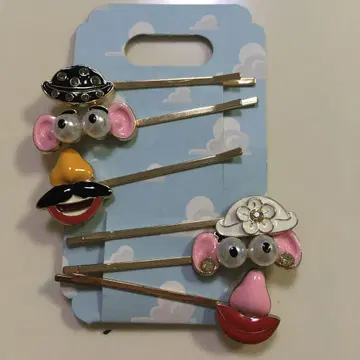 [ 미사용 새상품 ] 토이스토리 포테이토 헤드 헤어핀