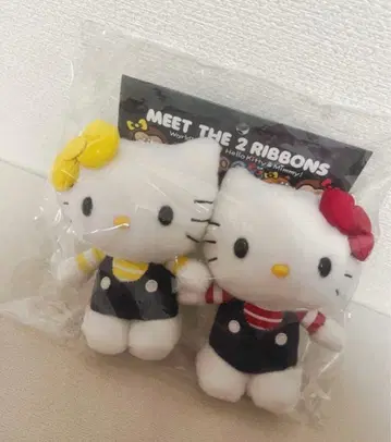 헬로키티&미미 봉제 인형