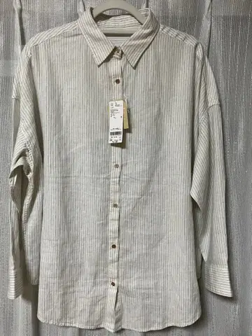 글로벌 워크 프렌치 린넨 셔츠 긴팔