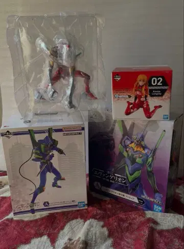 에반게리온 제일복권 피규어 4체 세트