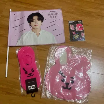 COOKY 플래그 & 양말 세트 스티커 포함