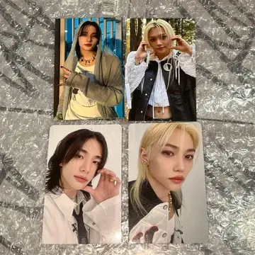 straykids HOP hmv 럭키 드로우 현진 필릭스 4장