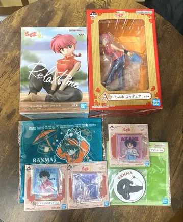 란마 1/2 피규어 제일복권 A상 세트