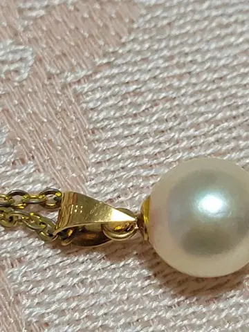 화이트 진주 펜던트 목걸이