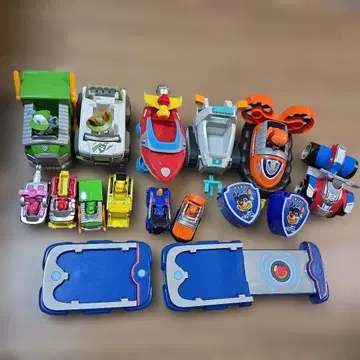 파우 패트롤 비클 묶음 판매 잡화 세트 피규어 결품 있음