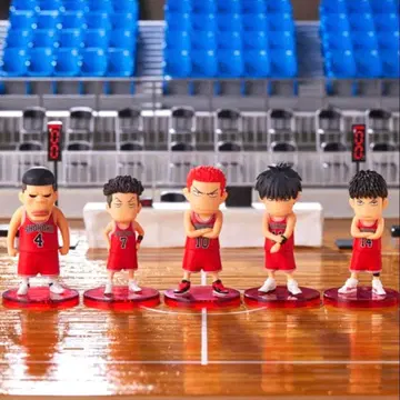 THE FIRST SLAM DUNK 피규어 6체 세트 + 엽서 새상품