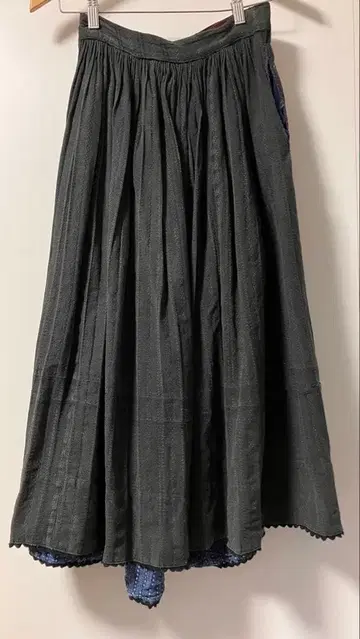 프랑스 앤티크 퍼 마즈 스커트 프렌치 빈티지