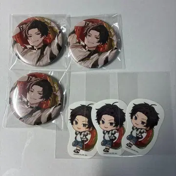 니지산지 사에키 잇테츠 바닷가 휴게소 캔뱃지 스티커