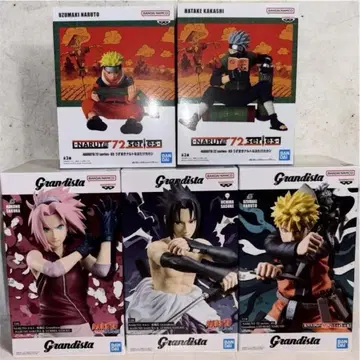 NARUTO 돌풍전 그란디스타 나루토 사스케 사쿠라 카카시 5종 세트