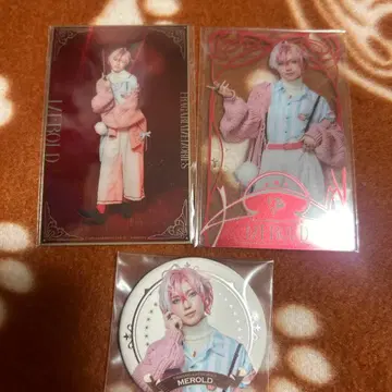 [ 한정판 ] 프라가리아 메모리즈 플라뮤 멜로드 카드 캔뱃지