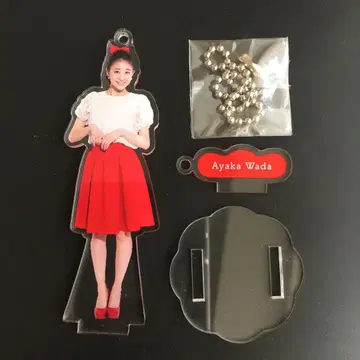 안쥬르므 와다 아야카 피규어 스탠드 키링 2016