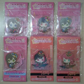 뱅드림! 산리오 파티 잇다! 아크릴 스탠드 6개 세트