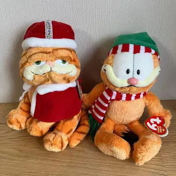 가필드 ty 봉제 인형 2세트