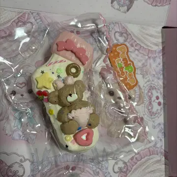 PuniPopLabo 곰 양말 스퀴즈 XL