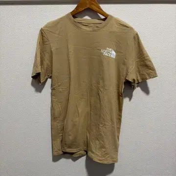 THE NORTH FACE 베이지 T셔츠 S