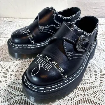 컨디션 최상 닥터마틴 Monk Quad GA 고딕 아메리카나 통굽