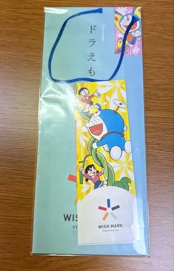 도라에몽 책갈피 3개 WISH MARK