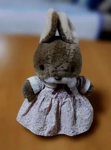 선애로우 쇼와 레트로 토끼 봉제 인형