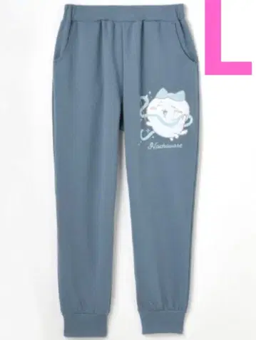 새상품 치이카와 (먼작귀) 하치와레 캐릭터 팬츠 네이비 L 사이즈 룸팬츠