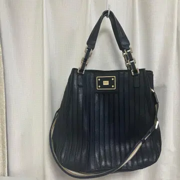 안야 힌드마치 네이비 숄더백