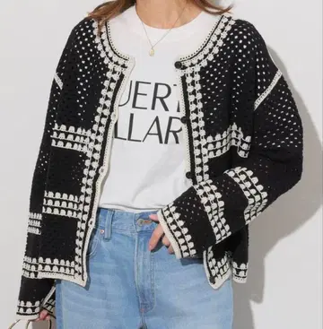 JOURNAL STANDARD relume 크로셰 가디건 2WAY