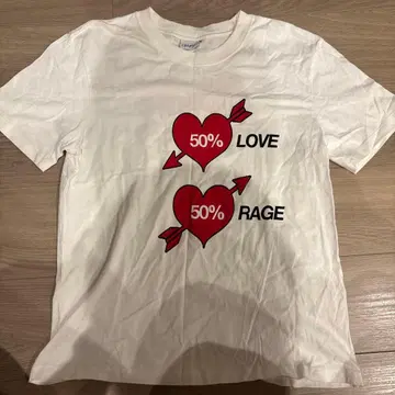 Vaquera 50% LOVE 50% RAGE 티셔츠 M