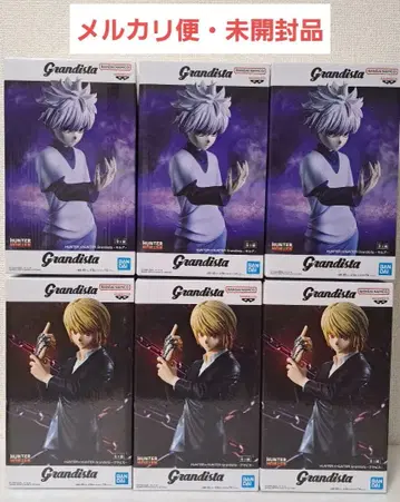 [ 익명 배송 ] 헌터 x 헌터 그란디스타 크라피카&키루아 6체 세트