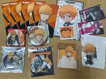 BLEACH 이치고 브로마이드 점프 페스타 캔뱃지 번우산 세븐넷