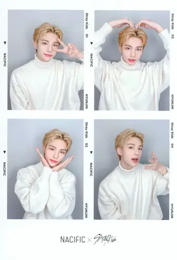 StrayKids 현진 NACIFIC 콜라보 4CUT 프레임