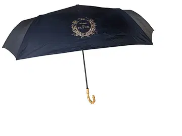 Maison de FLEUR 메종 드 플뢰르 우천 겸용 우산 블랙 대나무