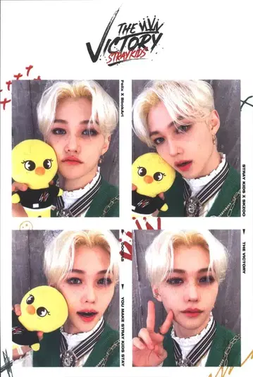 StrayKids THE VICTORY FELIX 4CUT 프레임 사진