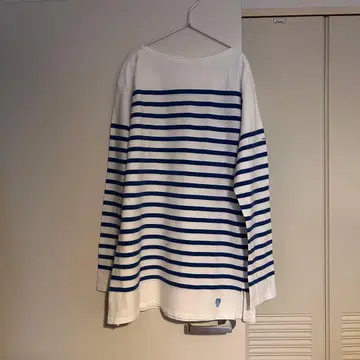 ORCIVAL 러셀 프렌치 세일러 T셔츠 화이트 x 블루