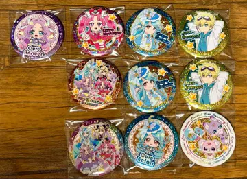 명탐정 프리큐어 BIG 홀로그램 캔뱃지 외 카드 등 일괄