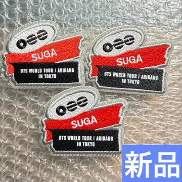 BTS ARIRANG TOKYO SUGA 와펜 스티커 3장 세트 새상품