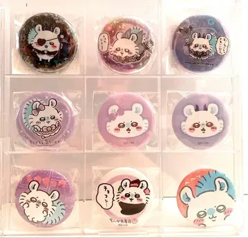 치이카와 모몽가 캔뱃지 31개