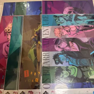 [ 제일복권 ] 죠죠의 기묘한 모험 K상 클리어 포스터 컴플리트