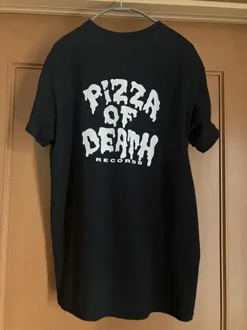 PIZZA OF DEATH RECORDS 티셔츠 블랙 M 사이즈