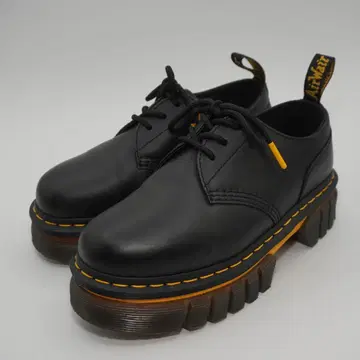 2203 닥터마틴 오드릭 통굽 24cm 3홀 신발 블랙