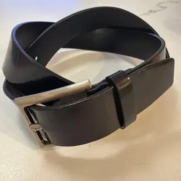 Salvatore Ferragamo 블랙 가죽 벨트