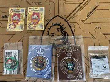 요괴워치 메달과 카드 세트