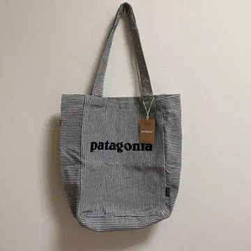 patagonia 스트라이프 토트백
