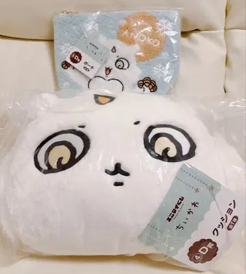 치이카와 (먼작귀) 에니마이 복권 D상 그 아이 파우치 쿠션 2점 세트